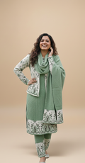 Luxury 4-Piece Winter Kurta Set | Festive Warmth & Premium Style